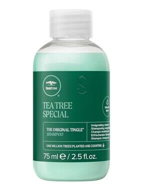 Tea Tree Special Shampoo, Deep Cleans, Refreshes Scalp All Hair Types 2.5 Fl Oz